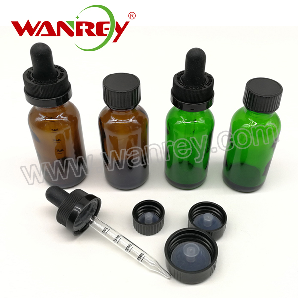 Glass Boston Round Bottle WR-MC108